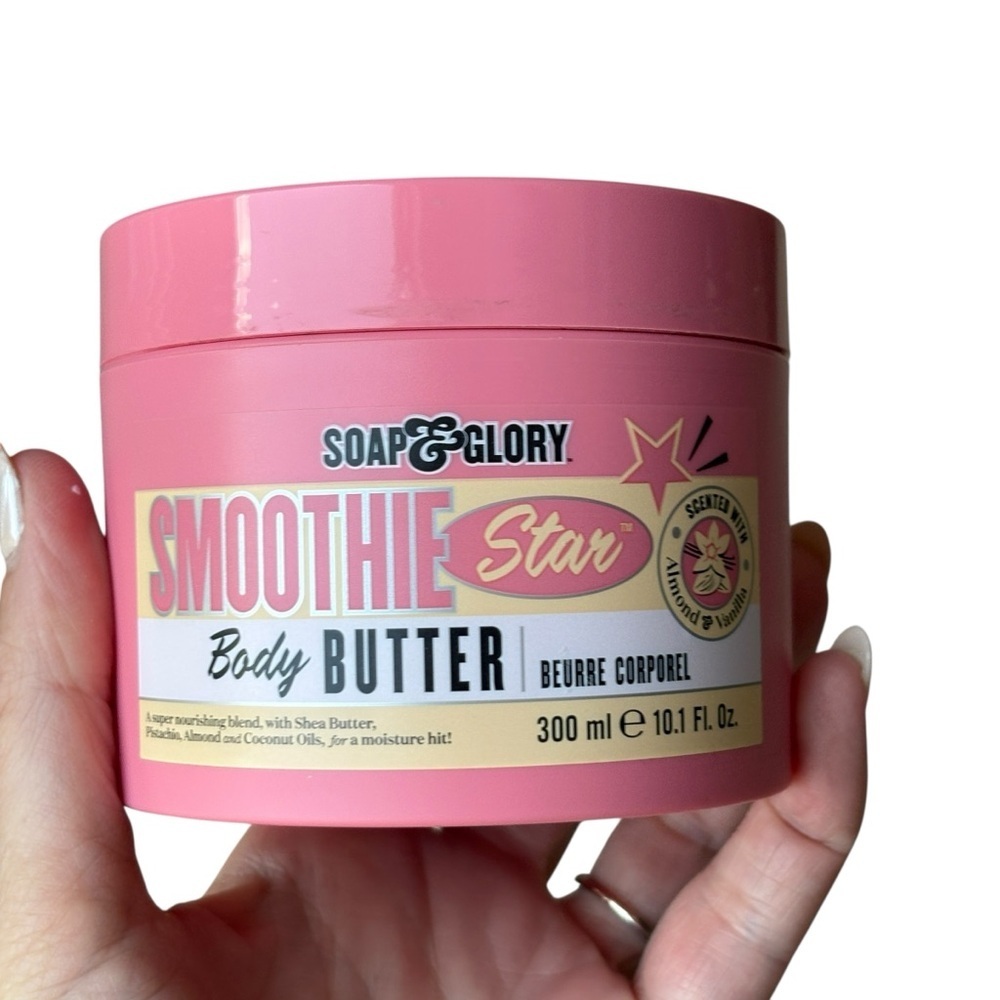 Soap & Glory Smoothie Star Body Butter Almond & Vanilla 10.1 fl oz